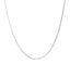 Clara Anti-Tarnish 92.5 Sterling Silver Link Chain Necklace in 16 18 24 inches for Women & Girls