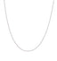 Clara Anti-Tarnish 92.5 Sterling Silver Ball Chain Necklace in 16 18 24 inches for Women & Girls