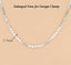 Clara Anti-Tarnish 92.5 Sterling Silver Box Chain Necklace in 20 24 28 inches for Men & Boys