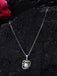 CLARA 925 Sterling Silver Real Pearl Knot Pendant With Chain Necklace