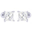 Clara-92.5-Sterling-silver-White-Gold-Plated-Square Princess-Solitaire-Stud-Earring-Screw-Back-For-Women-&-Girls