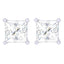 Clara-92.5-Sterling-silver-White-Gold-Plated-Square Princess-Solitaire-Stud-Earring-Screw-Back-For-Women-&-Girls