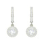 Clara 925 Sterling Silver and Cubic Zirconia Dangle & Drop Margo Earring With Screw Back for Women & Girls