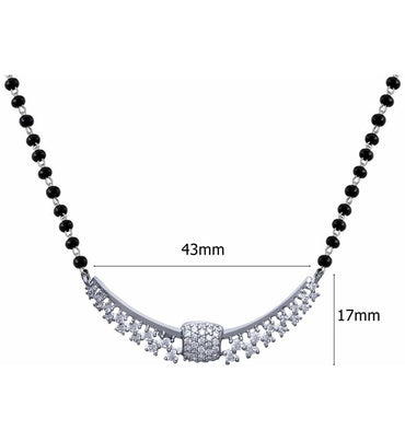 Silver Mangalsutra Set