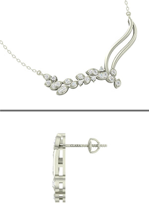 Silver Freya Jewellery Set