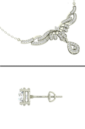 Silver Maya Jewellery Set