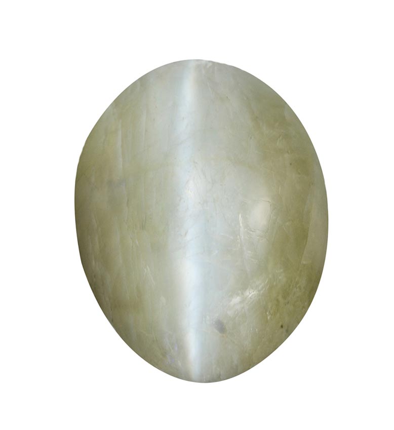 Ceylon Gems Chrysoberyl Cat's Eye Lehsuniya to RATTI Certified Energized Loose Gemstone