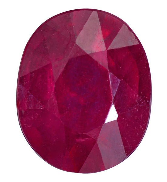 Ceylon Gems Natural Ruby Manik 7.25 to 7.5 RATTI Certified