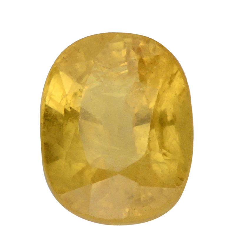 Ceylon Gems Natural Yellow Sapphire Pukhraj to RATTI Certified Energized Loose Gemstone