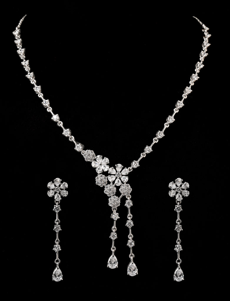 Clara 925 Sterling Silver Anaya Necklace